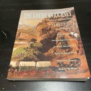 The American Journey: A History of the United States - 1998 Paperback Volume 1